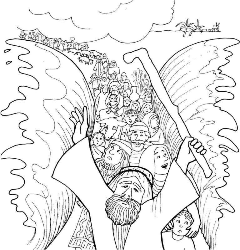 굉장한 성경 coloring page