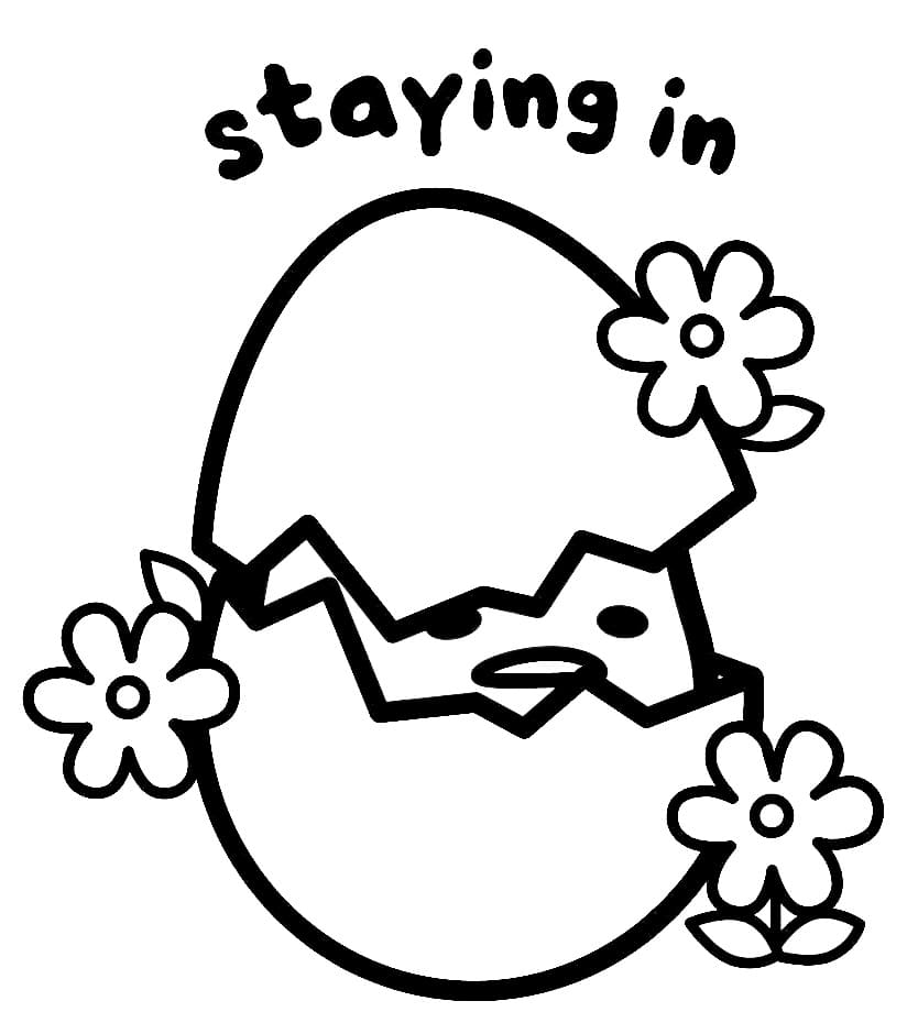 구데타마와 꽃 무료 coloring page