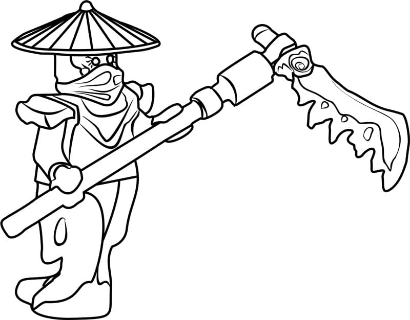 굴타 닌자고 무료 coloring page