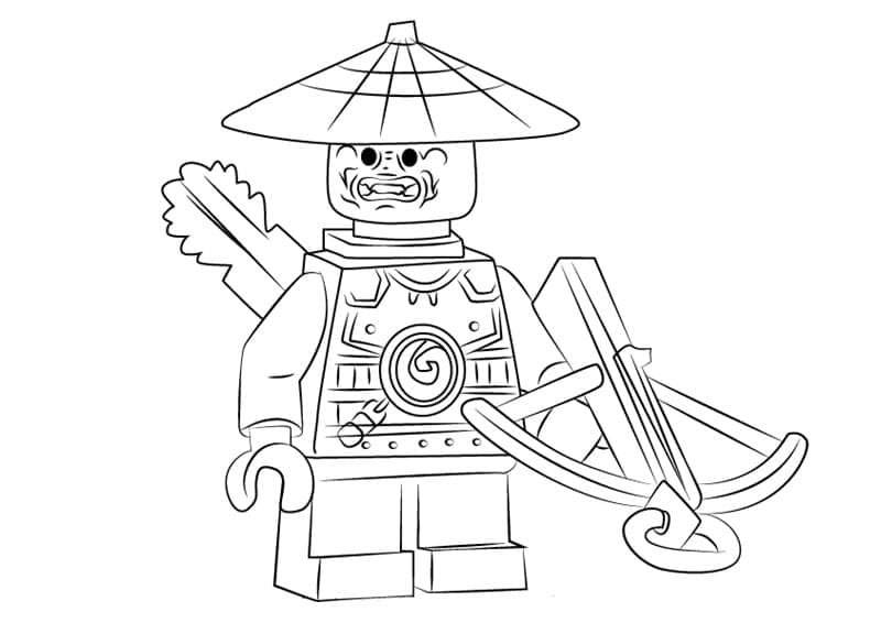 레고 닌자고 스톤 스카우트 coloring page