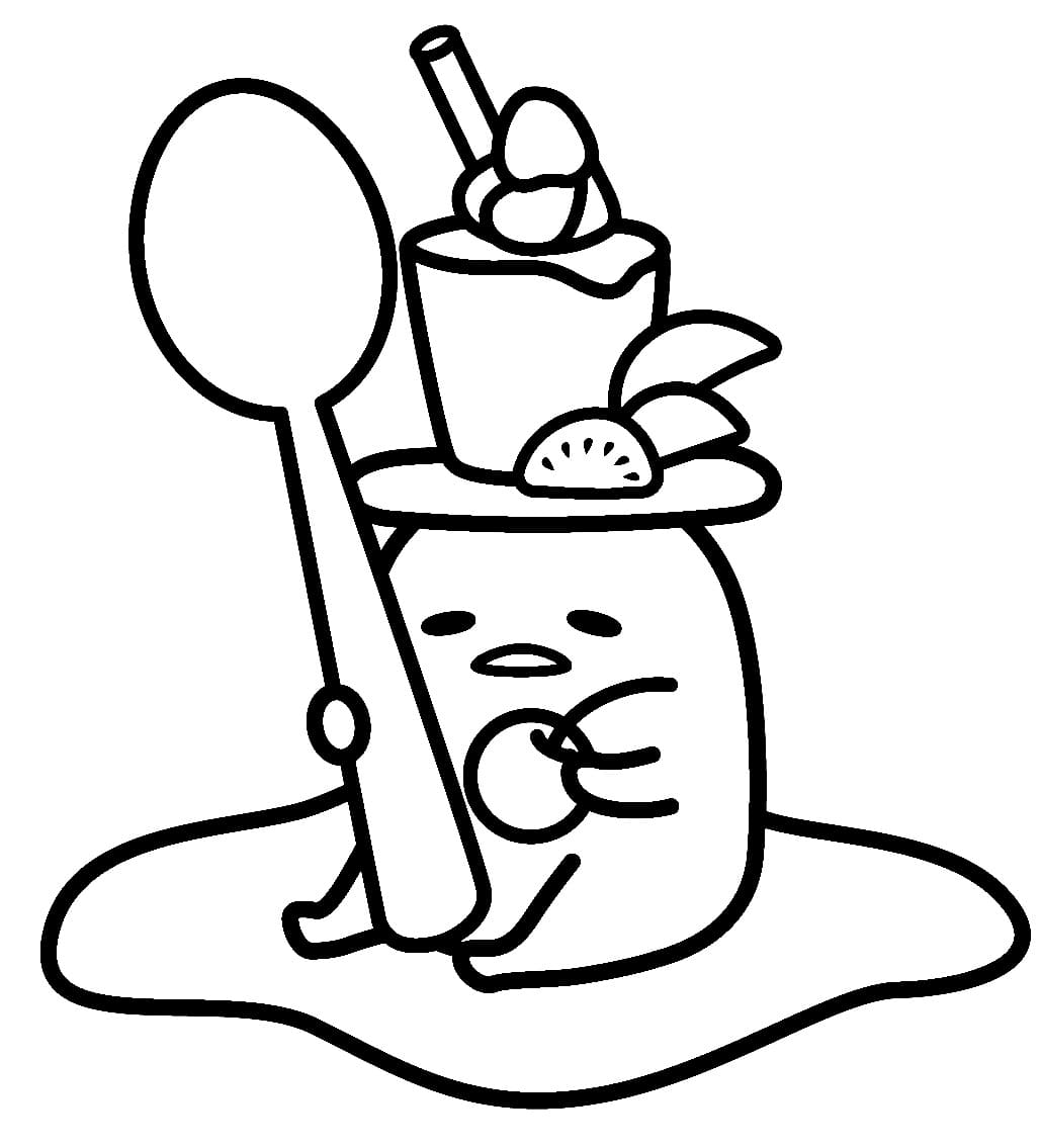 무료로 인쇄 가능한 구데타마 coloring page