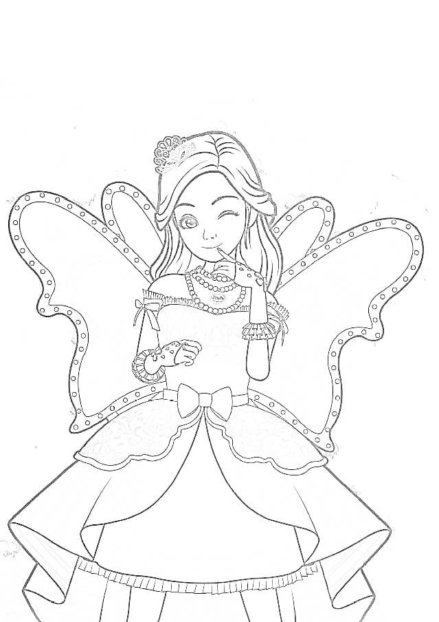 시크릿 주주 귀여운 무료 coloring page