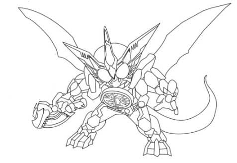 가면라이더 무료 그리기 coloring page