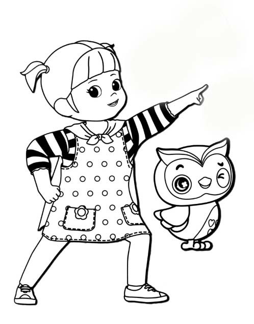 콩순이 인쇄 가능 coloring page