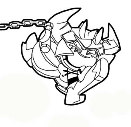 쿠키런 그리기 참 멋지네요 coloring page