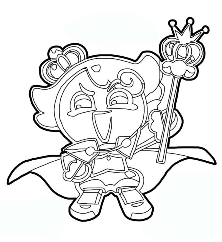 쿠키런 해피를 그려보세요 coloring page