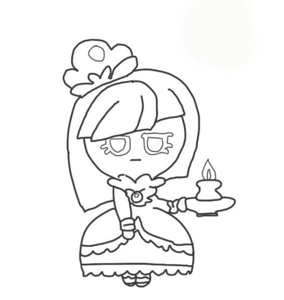 쿠키런 프리 coloring page