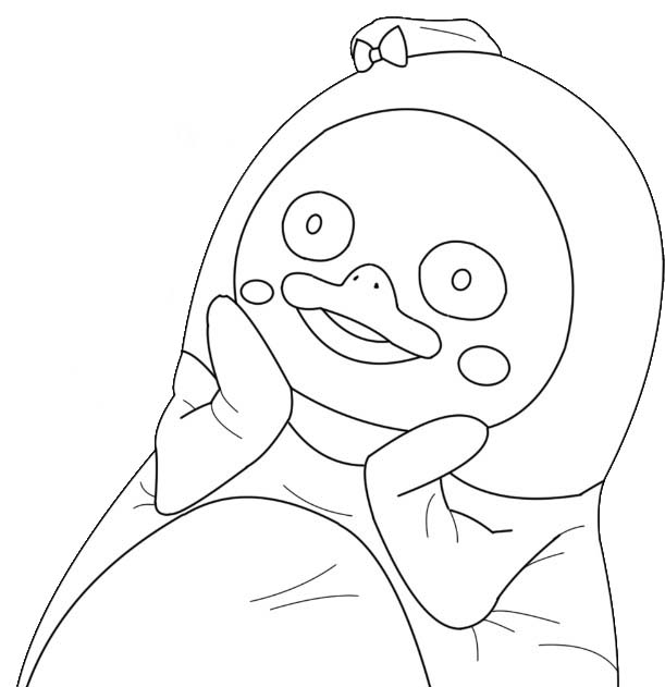 펭수는 대단해 coloring page