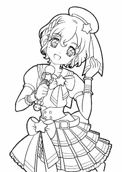 프리파라 행복하다 무료 coloring page