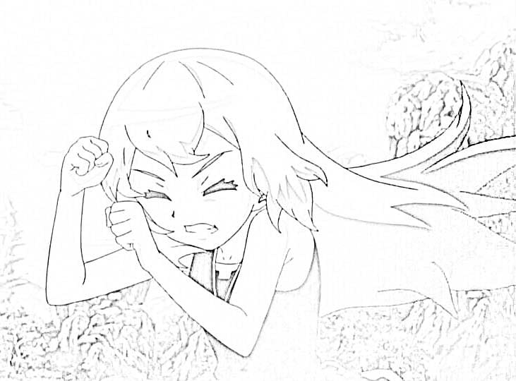 이소벨은 무서워요 coloring page