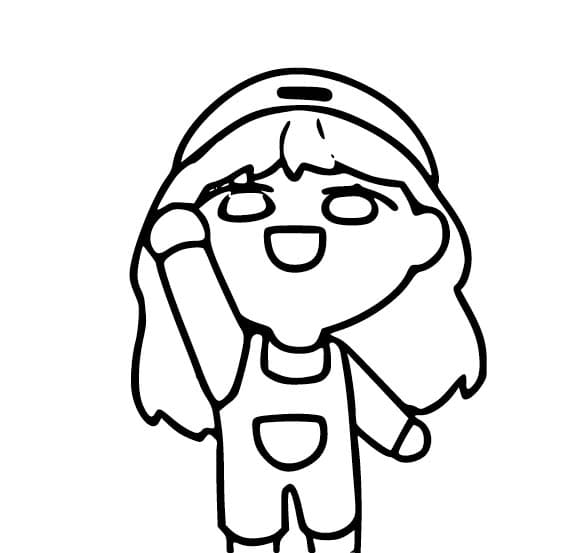 잠뜰 1 coloring page