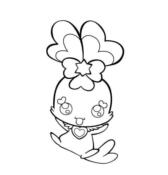 하트캐치 프리큐어 간단 그리기 coloring page