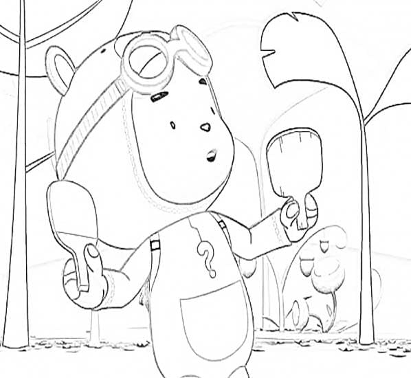 후 토스 2 coloring page