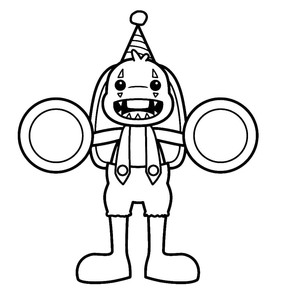 포피 플레이타임 2화 번조 토끼 coloring page