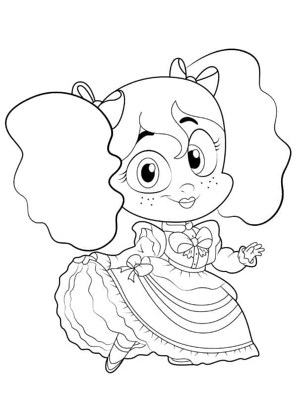 포피 플레이타임 인쇄 가능 coloring page