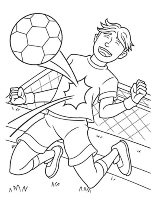 행복한 축구 선수
