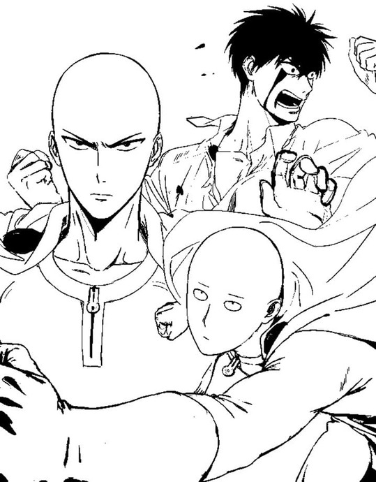 쿨 사이타마 coloring page