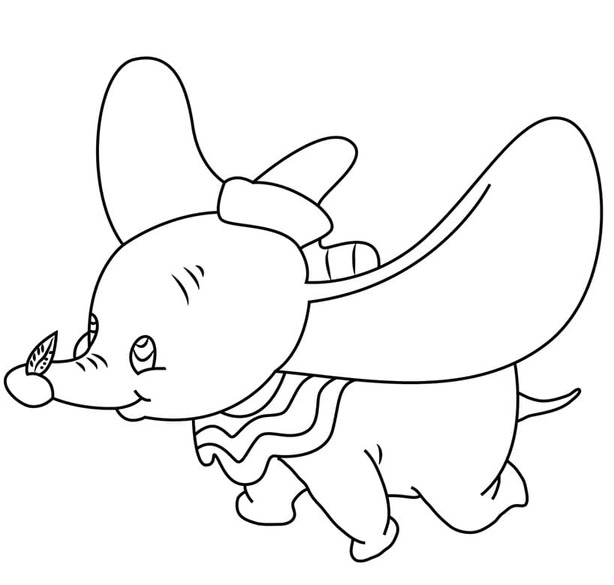 덤보와 잎사귀