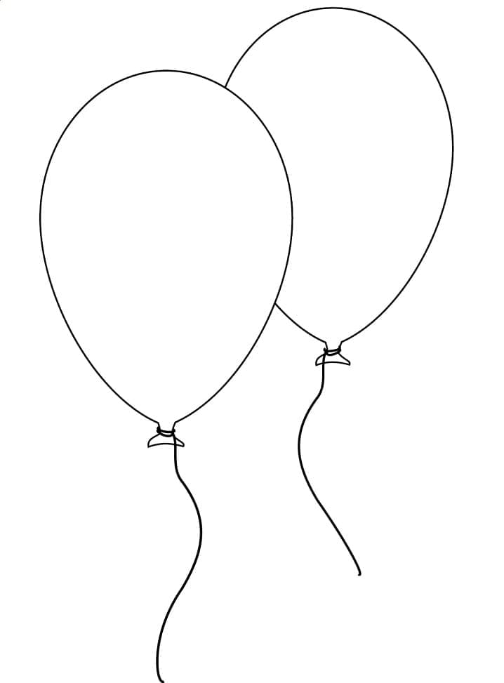 두 개의 풍선
