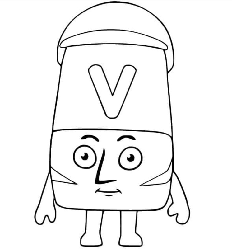 알파블록스 편지 V