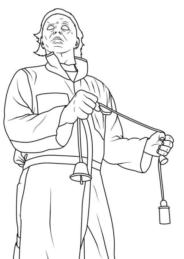 베이직 마이클 마이어스 색칠 베이직 마이클 마이어스