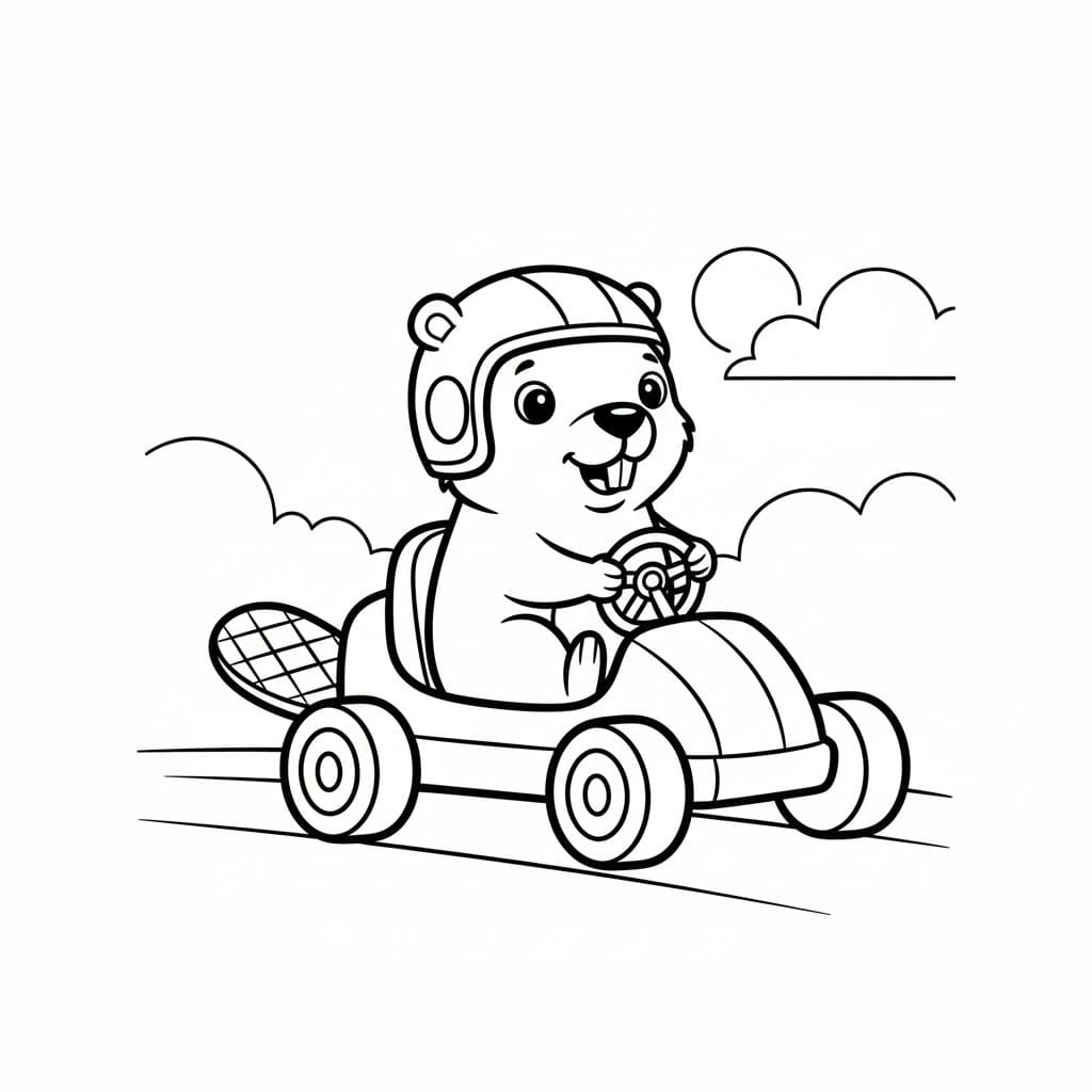 비버 이미지 쉬운