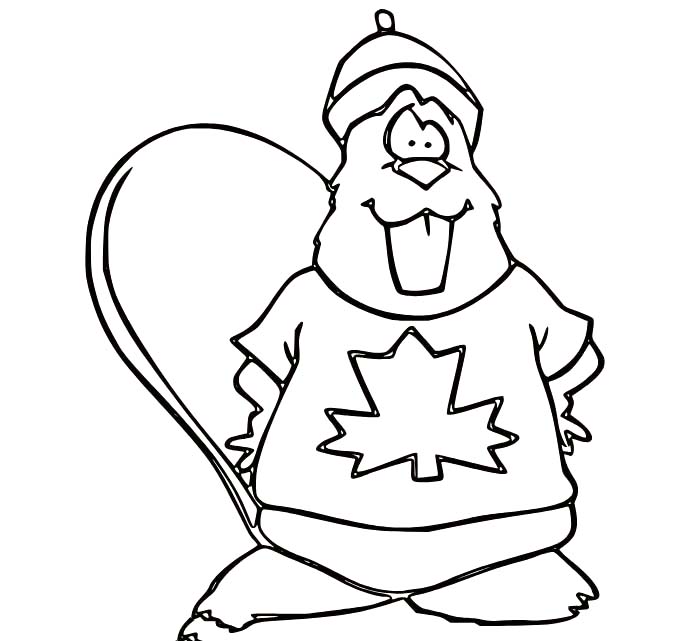 비버 인쇄 가능