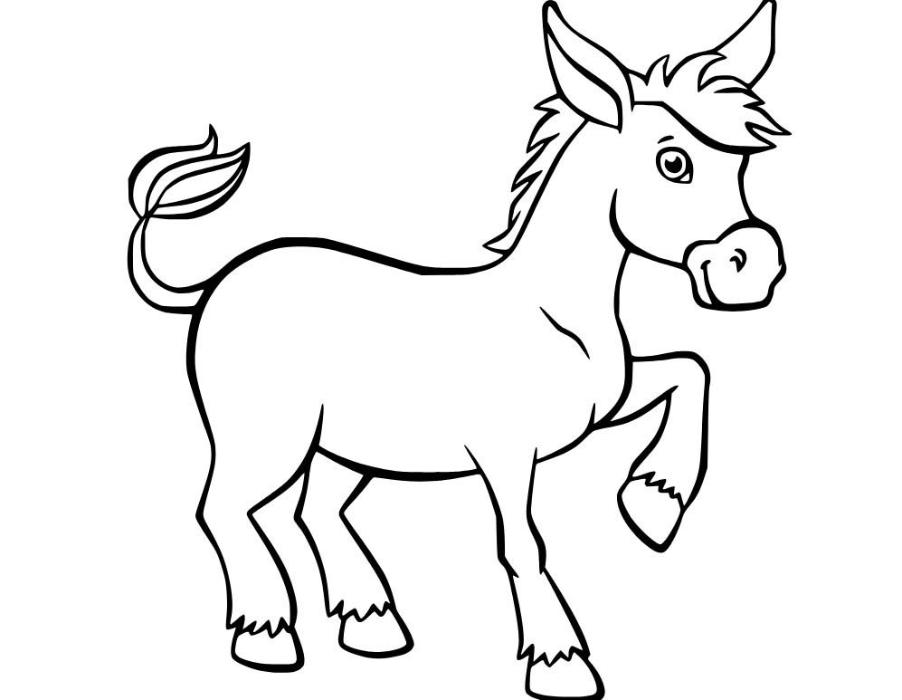 당나귀 무료로 인쇄 가능