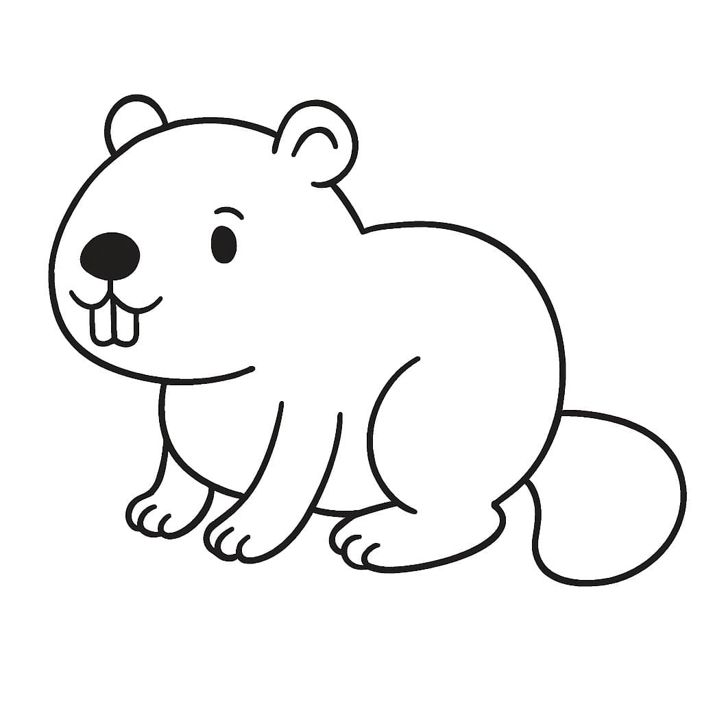 그리다 비버 기초적인