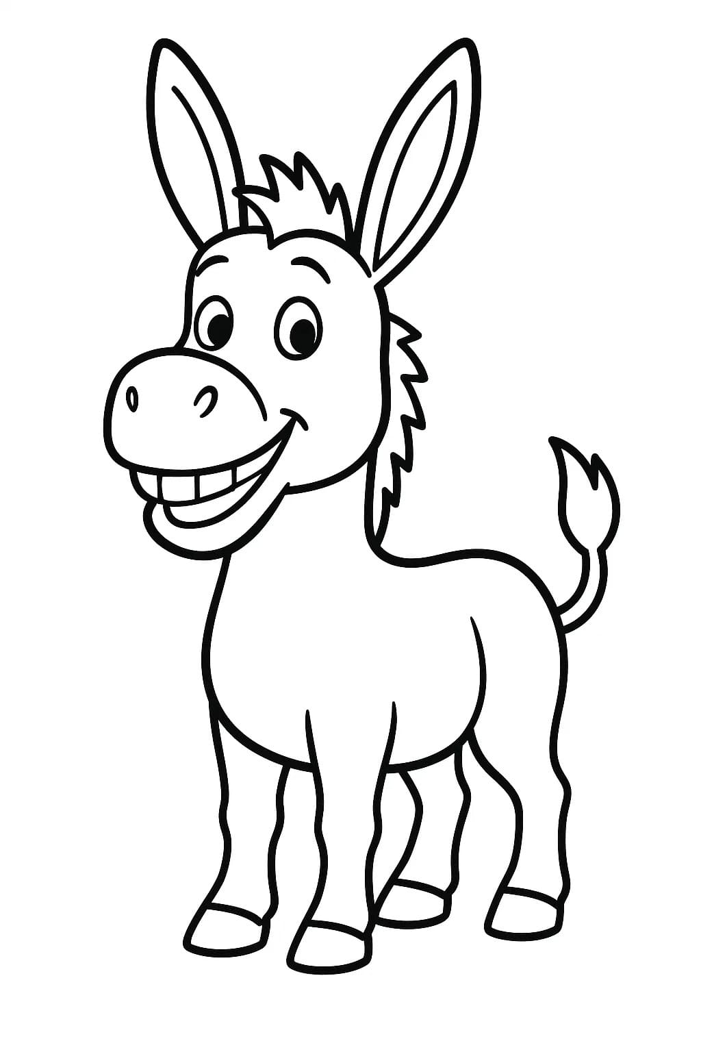 그리다 당나귀 무료로 인쇄 가능