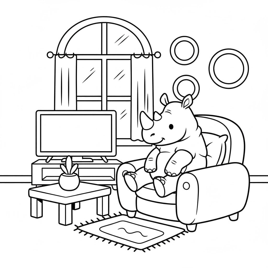 그리다 코뿔소 베이식