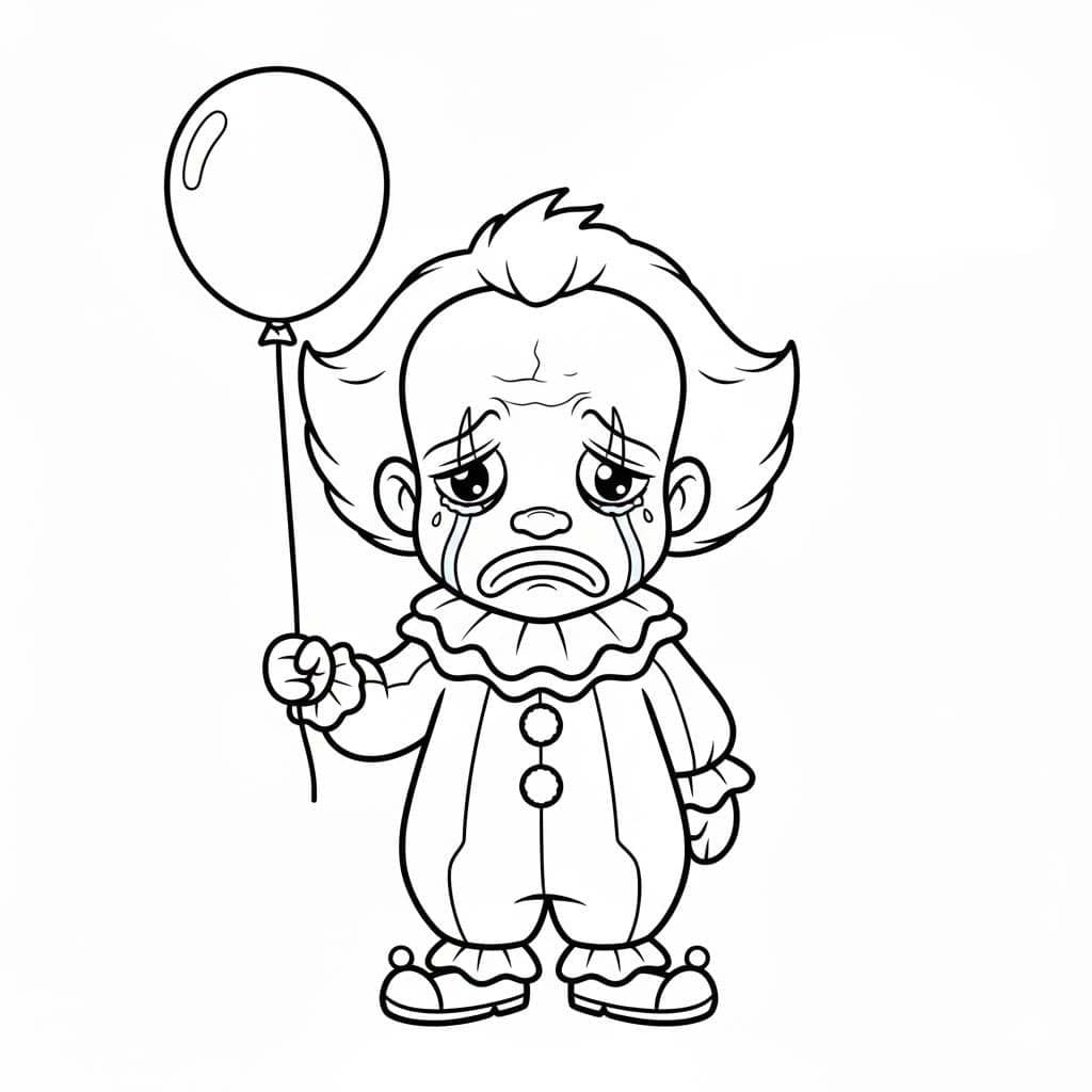 그리다 페니와이즈 베이식 색칠 그리다 페니와이즈 베이식