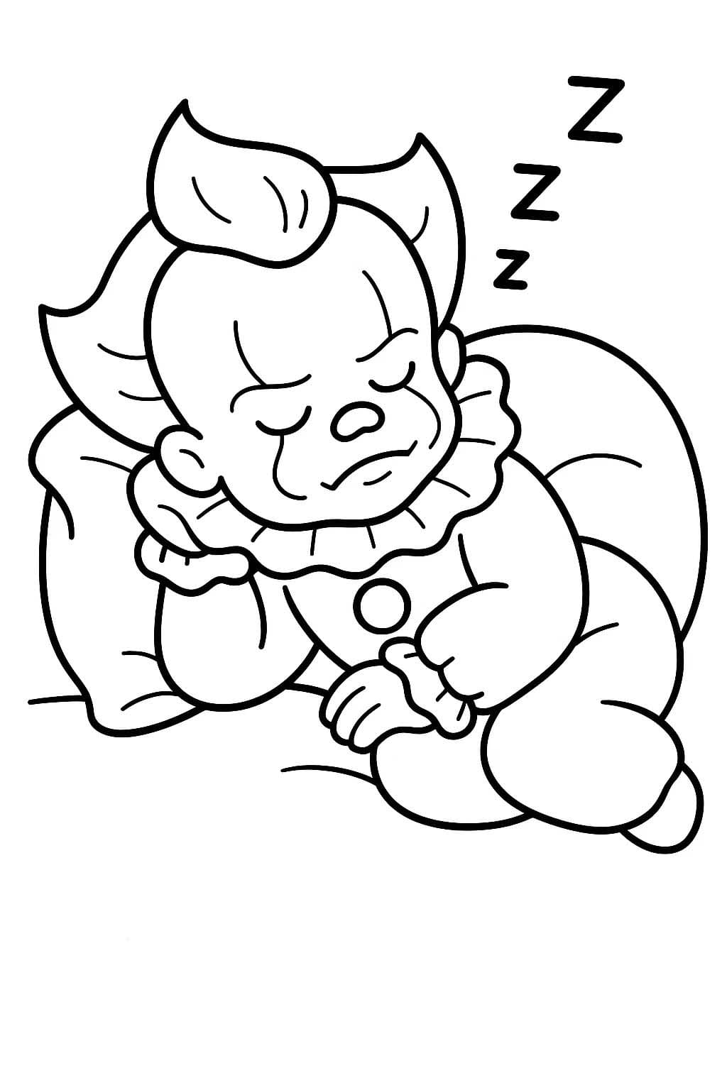 그리다 페니와이즈 무료로 인쇄 가능 색칠 그리다 페니와이즈 무료로 인쇄 가능