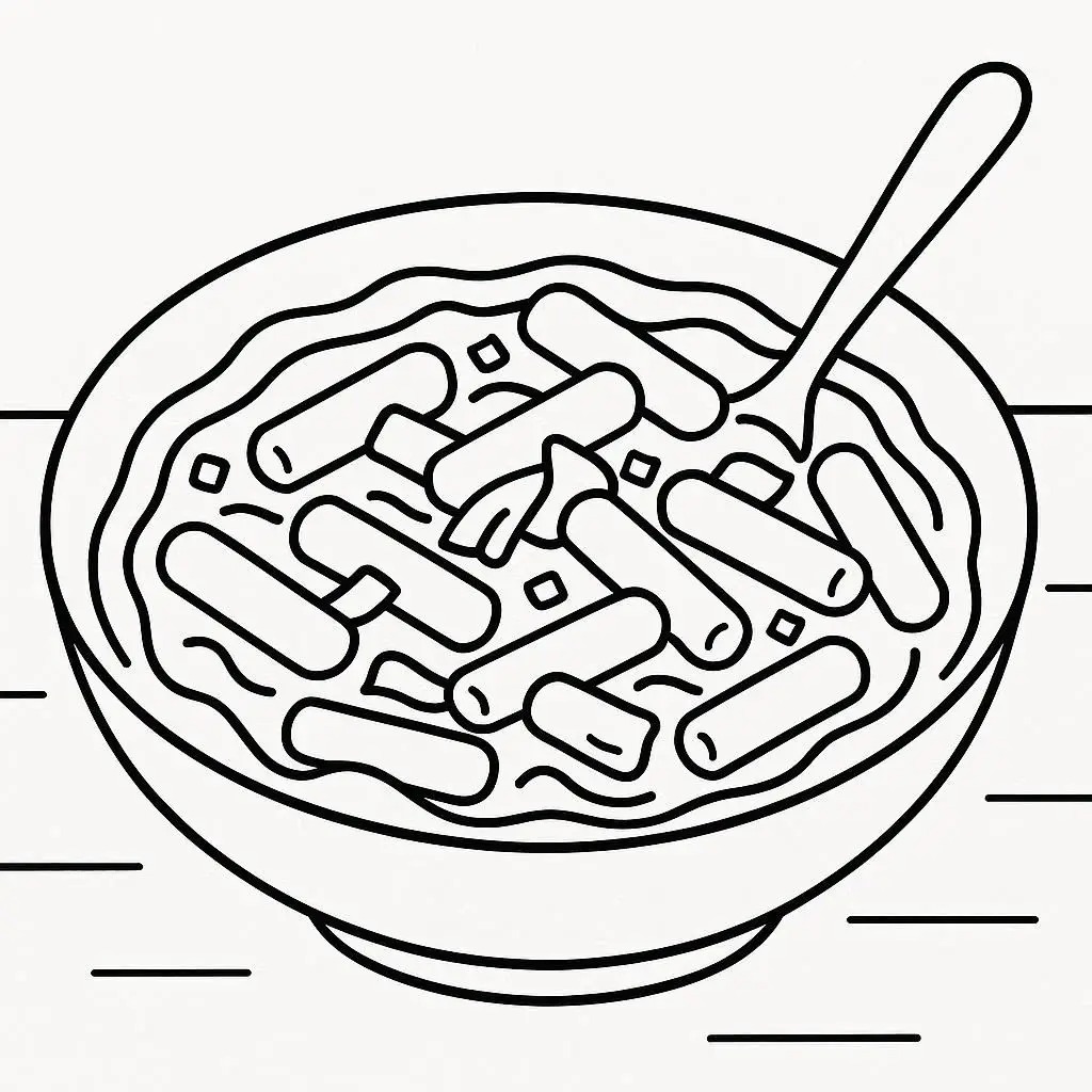 그리다 떡볶이 무료