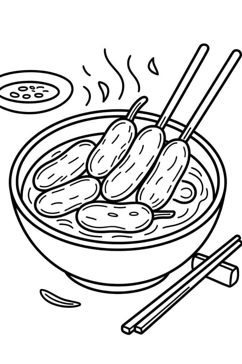 그리다 떡볶이 쉬운