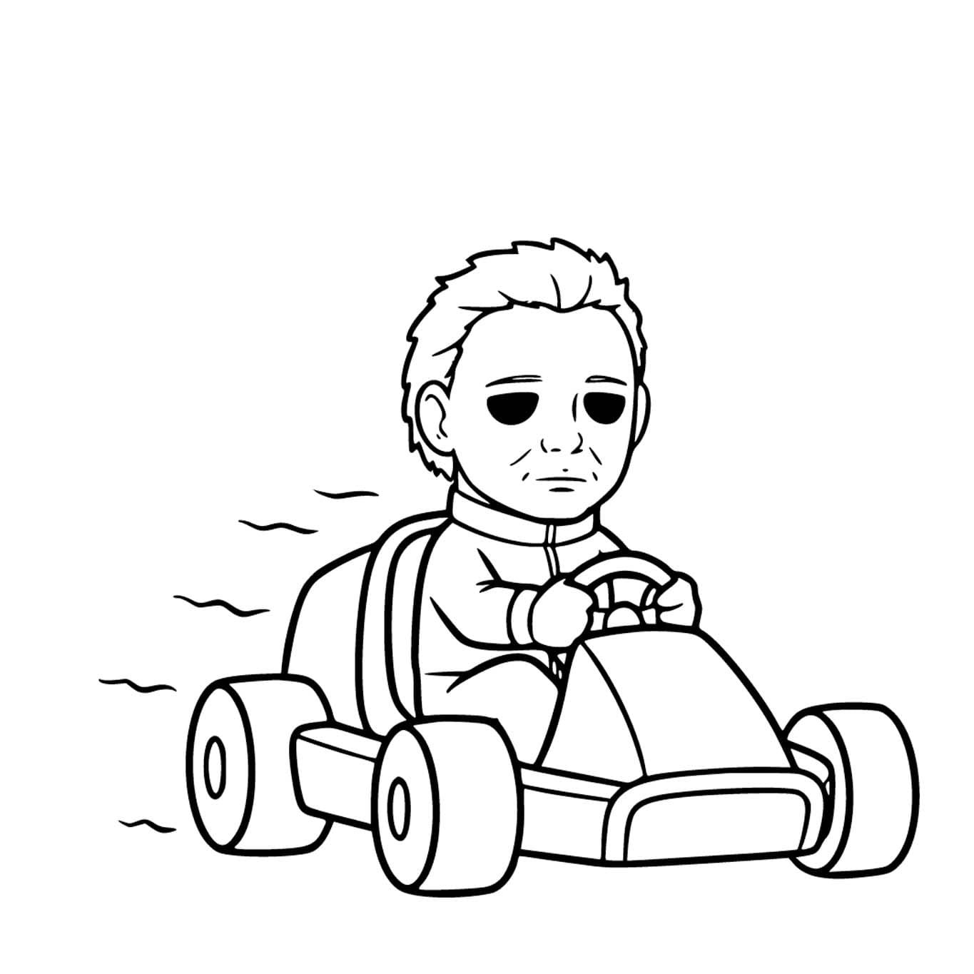 이미지 마이클 마이어스 색칠 이미지 마이클 마이어스