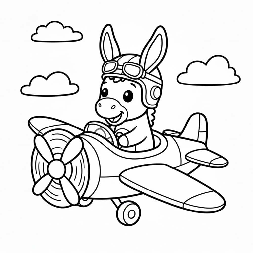 인쇄 가능 당나귀