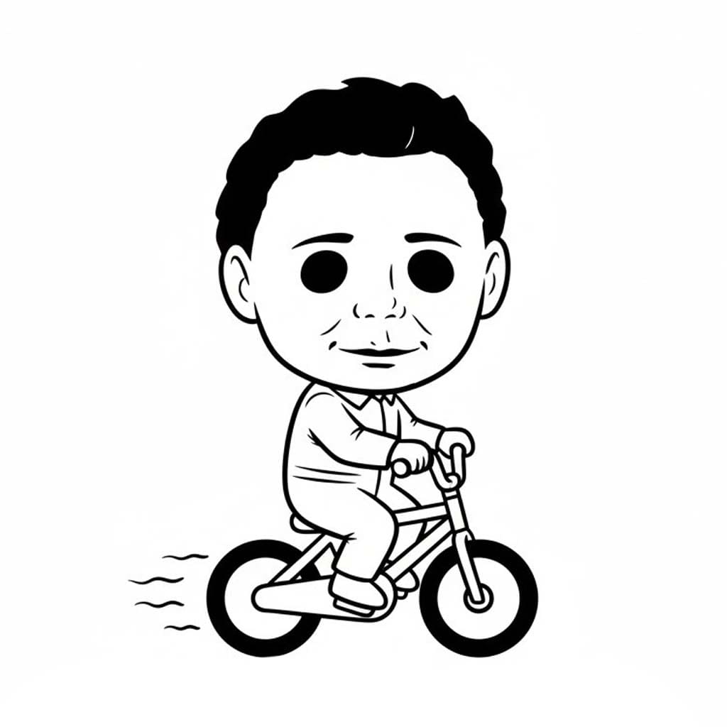 마이클 마이어스 이미지 쉬운 색칠 마이클 마이어스 이미지 쉬운