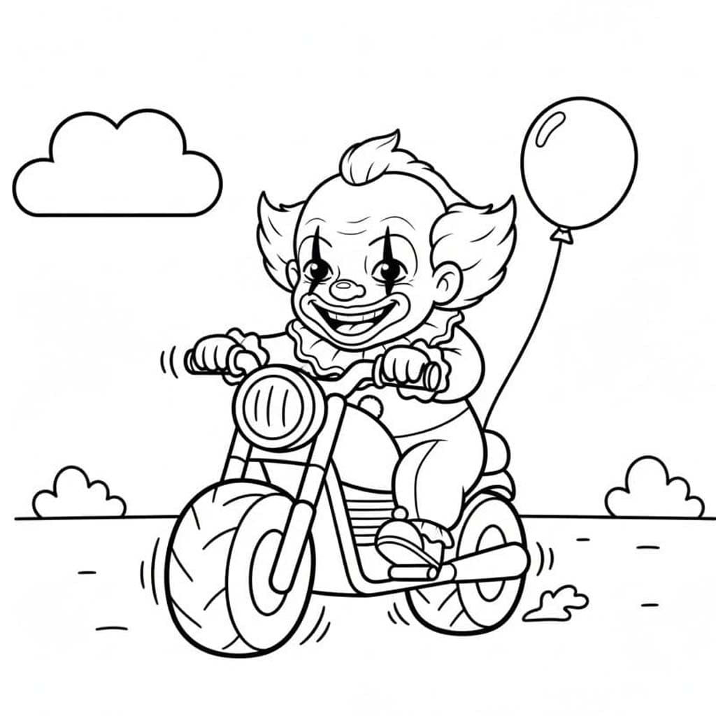 무료 페니와이즈 색칠 무료 페니와이즈