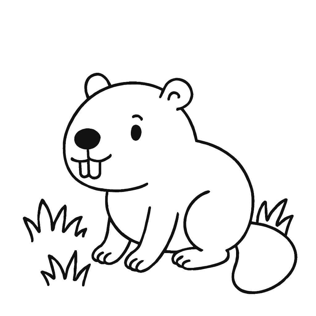 무료로 인쇄 가능 비버