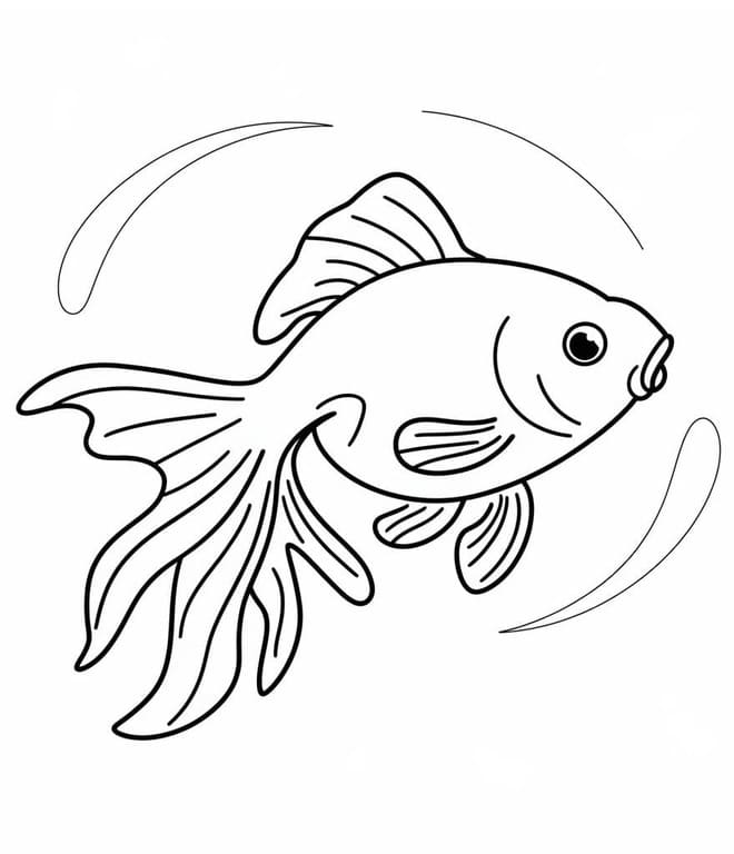 무료로 인쇄 가능 금붕어