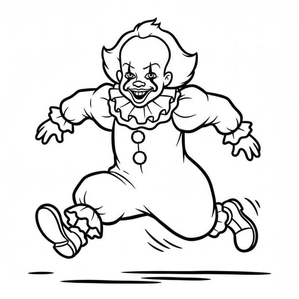 페니와이즈 이미지 색칠 페니와이즈 이미지