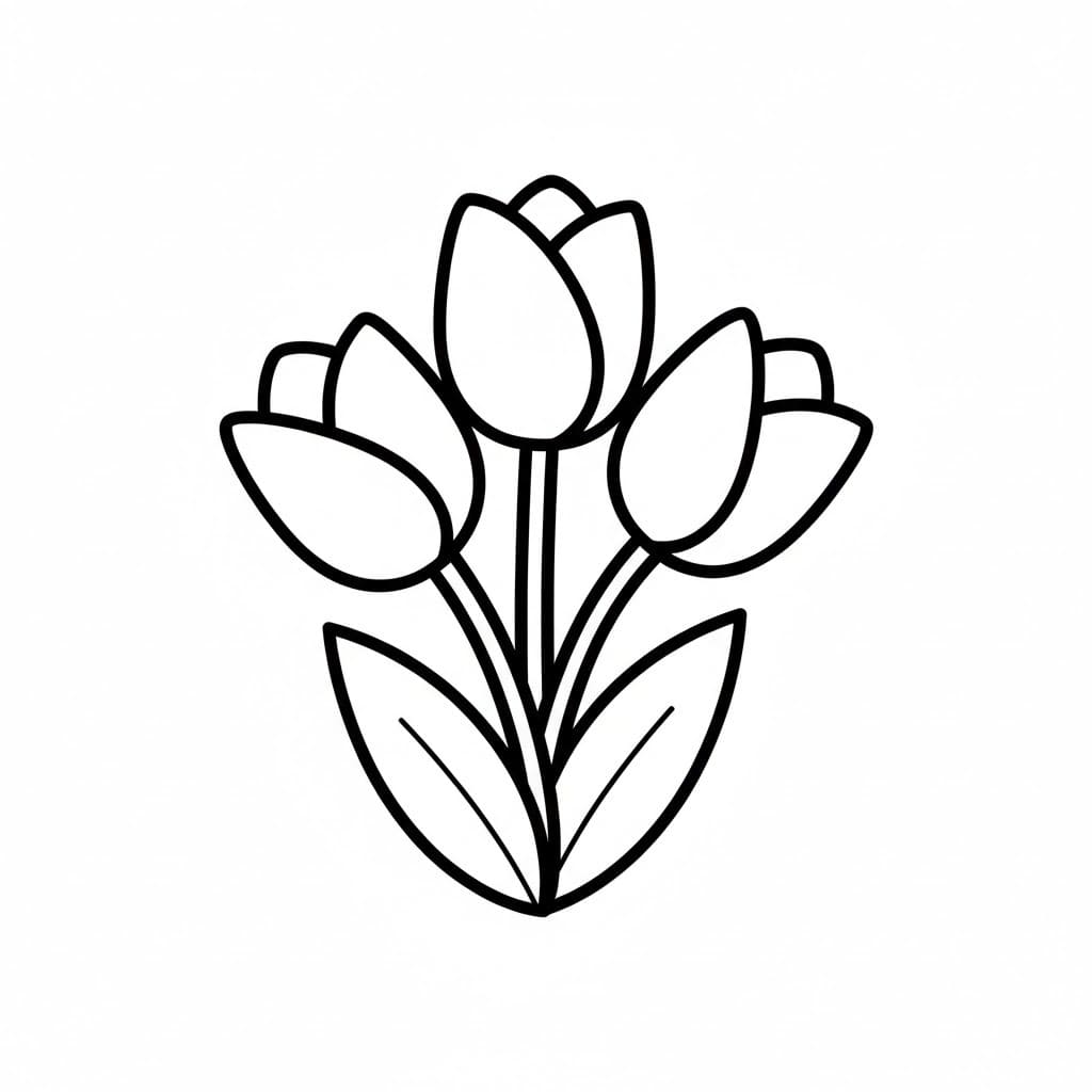튤립 이미지 베이식