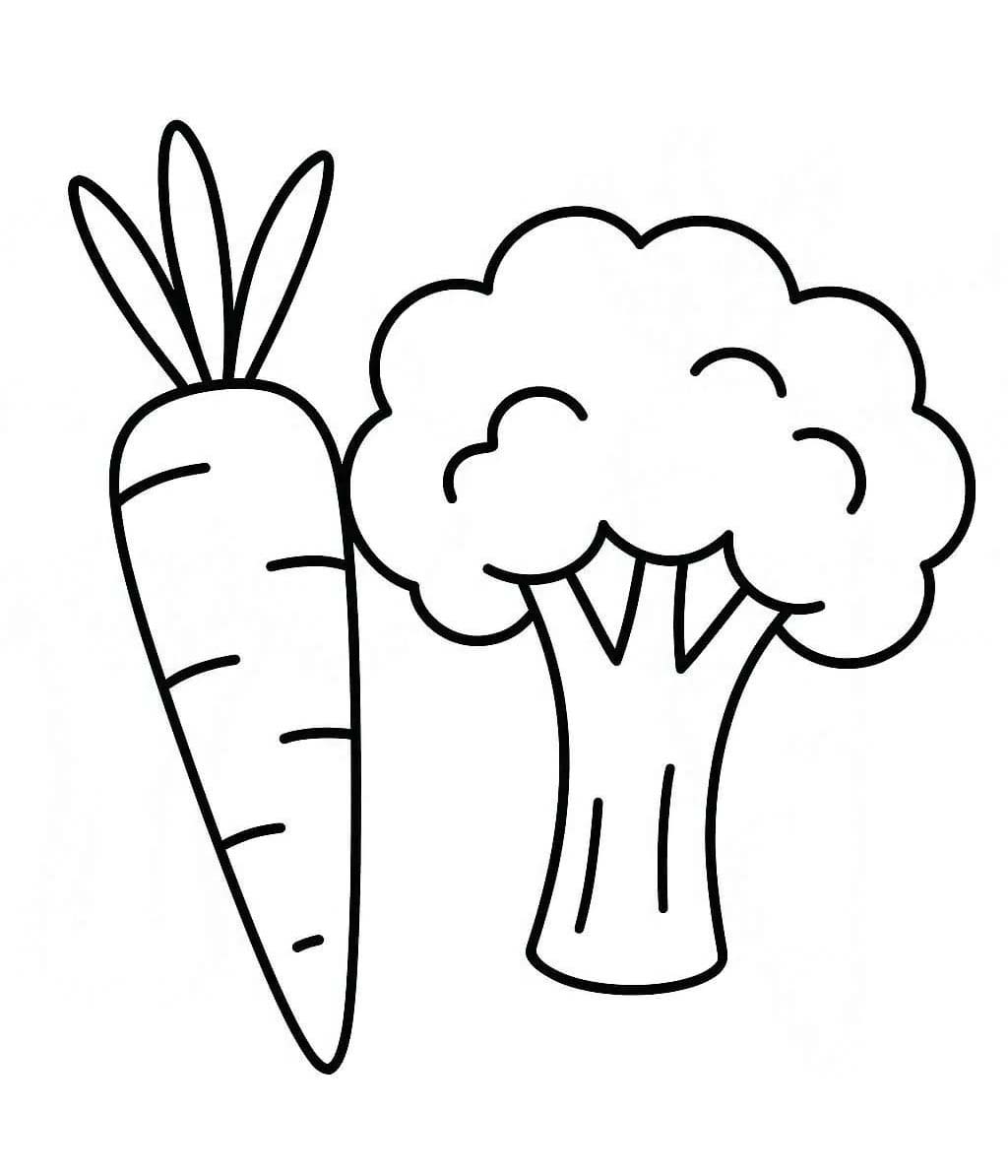 브로콜리 그리고 당근