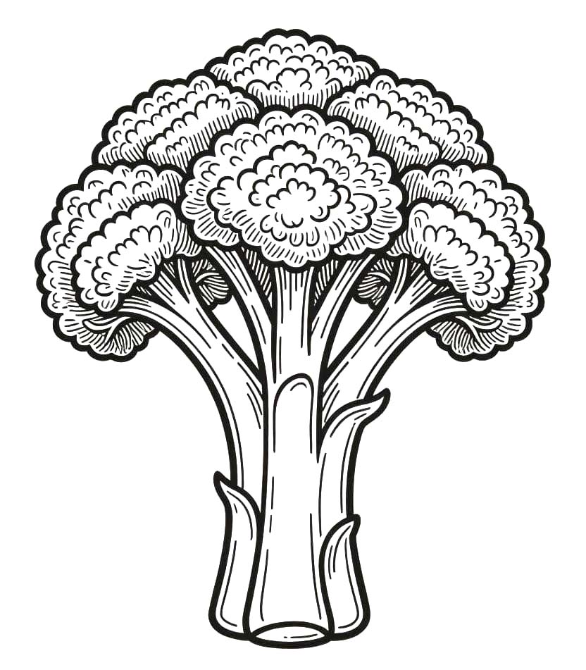 브로콜리 이미지 쉬운