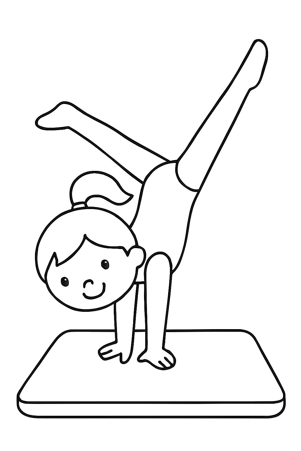 체조 이미지 단순한