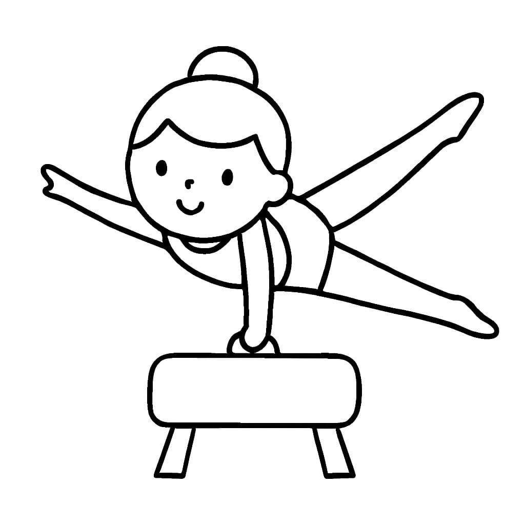 체조 색칠하기놀이