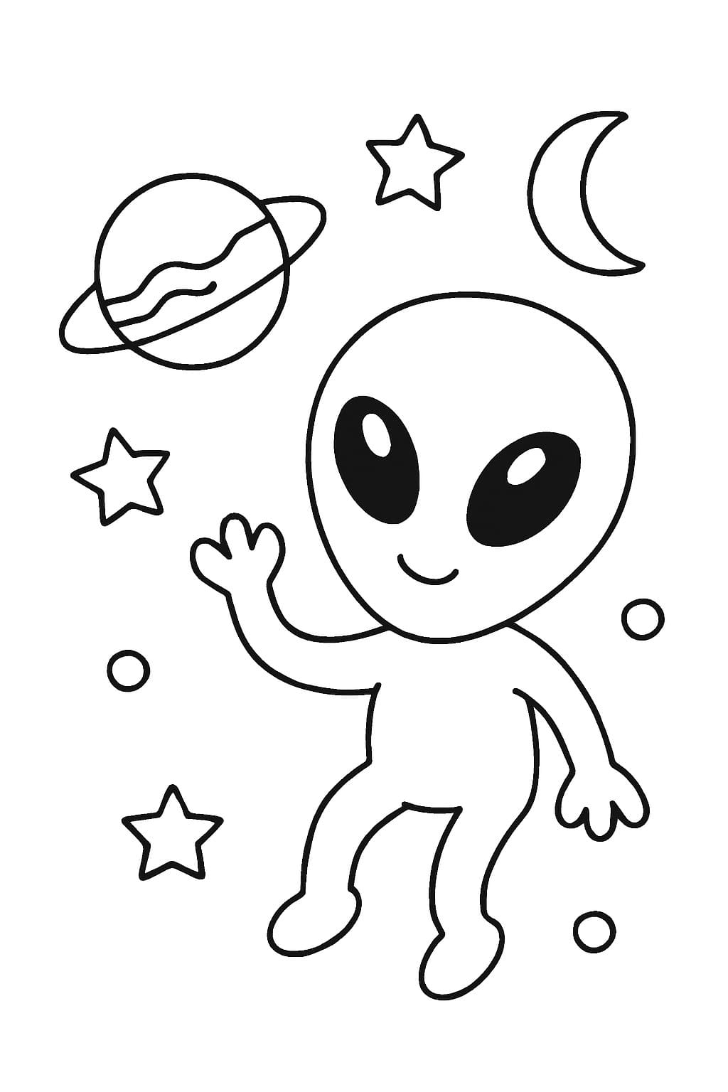 에일리언 이미지 인쇄 가능