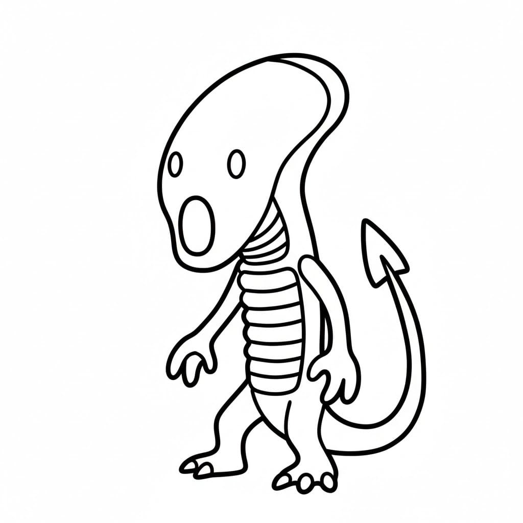 에일리언 인쇄 가능