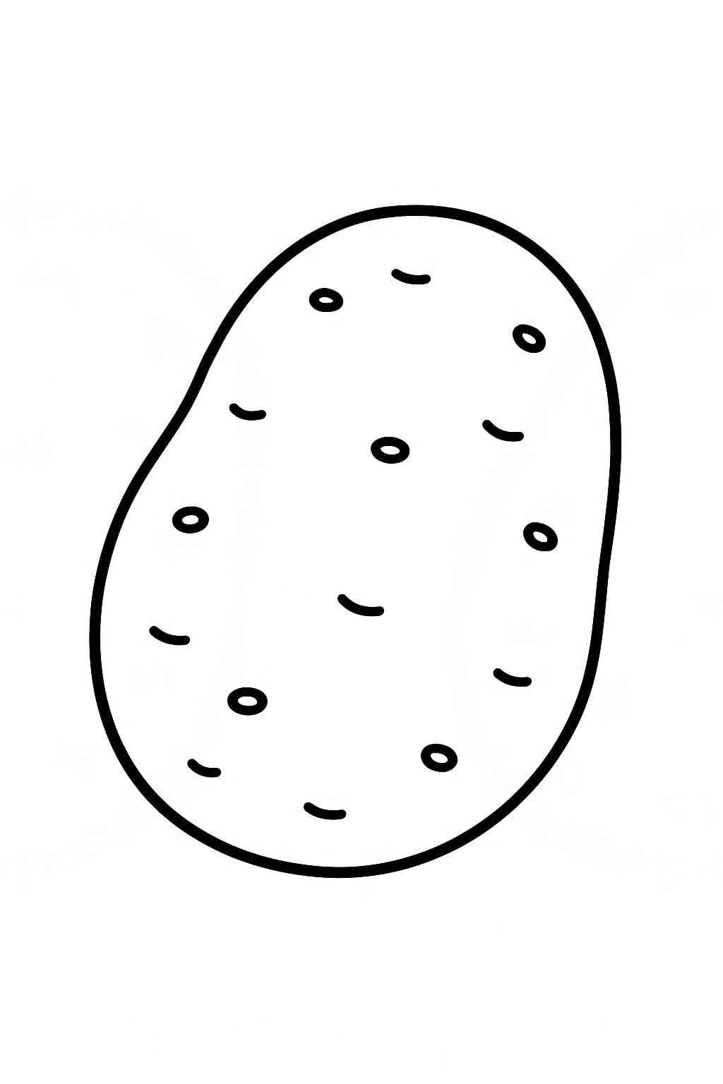 감자 이미지 인쇄 가능